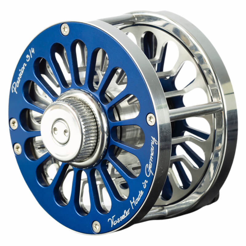 Vosseler Fly Reel Passion Blue | 54 Dean Street Shop